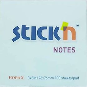 Gıpta Stickn 76x76 100 Yaprak Pastel Mavi Yapışkanlı Not Kağıdı