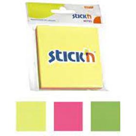 Gıpta Stickn 76x76 mm 3 Neon Renk 150 Yaprak Not Defteri