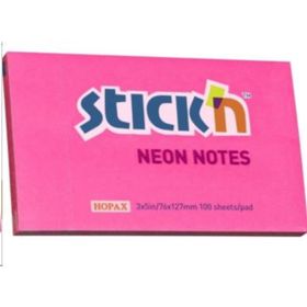 Gıpta Stickn Neon Mor 76x127 mm 10 Yaprak Not Defteri