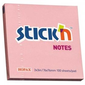Gıpta Stickn Pastel Pembe 100 Yaprak 76x76 Yapışkanlı Not Kağıdı