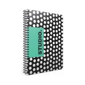 Gıpta Studio 17 x 24 80 Yaprak Çizgili Spiralli Karton Kapaklı Defter