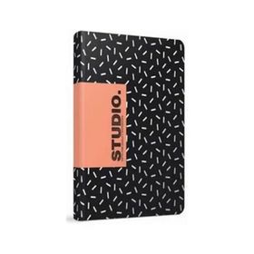 Gıpta Studio Kareli Dikişli Sert Kapaklı 17 x 24 cm 120 Yaprak Defter