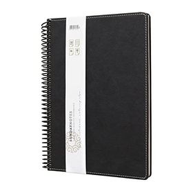 Gipta Sunday Not Çizgili Sert Deri Kapaklı Defter