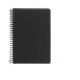 Gıpta Sunday Notes Deri Kapak 17x24 cm 140-4 Yaprak Kareli Spiralli Defter