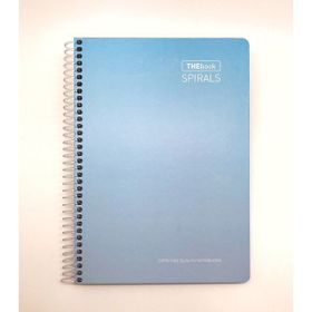 Gıpta The Book Spirals Mavi Sert Kapak 100 Yaprak A4 Çizgili Defter