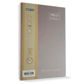 Gıpta The Book Spirals Vizon Sert Kapak 100 Yaprak A4 Çizgili Defter
