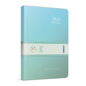 Gıpta Thebook Pastels Ip Dikişli Sert Kapak 17X24 120 Yaprak Kareli Pastel Yeşil Defter