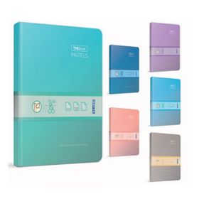 Gıpta Thebook Pastels İplik Dikişli 20x28 200 Yaprak Kareli Sert Kapak Defter