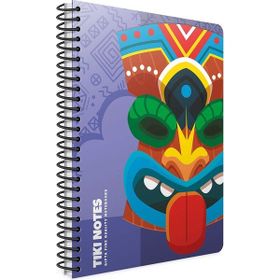 Gıpta Tiki Notes Spiralli Karton Kapak A4 80 Yaprak Kareli Defter