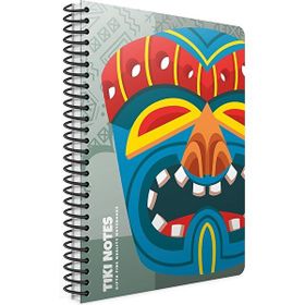 Gıpta Tiki Notes Spiralli Karton Kapak A4 80 Yaprak Kareli Defter