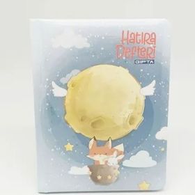 Gıpta Tilki Hatıra Defteri 80 Yaprak Çizgili 12 x 17 cm Defter