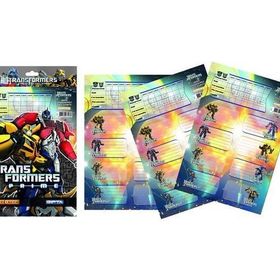 Gıpta Transformers 3'lü Ders Programlı Okul Etiketi