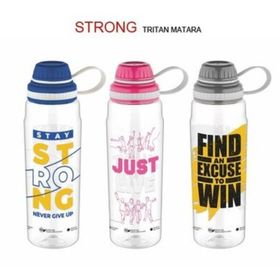 Gıpta Tritan Desenli 800 ml Pembe Matara