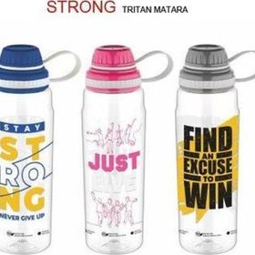 Gıpta Tritan Desenli 800 ml Pembe Matara