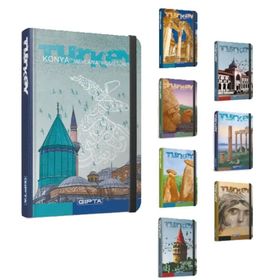Gıpta Türkiye Sert Kapak Çizgili 120 YP 13x21 Not Defteri