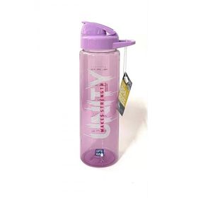 Gıpta Unity Tritan 600 ml Mor Boyalı Desenli Matara