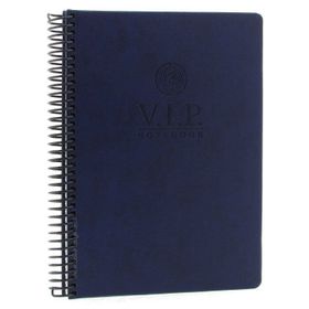 Gıpta Vip Lacivert Sert Kapak 140 Yaprak A4 Kareli Spiralli Defter
