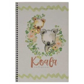 Gıpta Winter Spiralli Pp Kapaklı 17x24 cm 80 Yaprak Kareli Defter