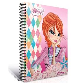 Gıpta Winx A4 Karton Kapak Kareli 72 Yaprak Spiralli Defter