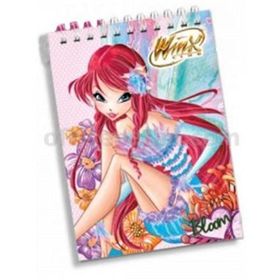 Gıpta Winx Spiralli 40 Yaprak A7 Mini Bloknot