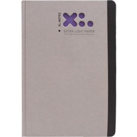Gıpta Xl 100 Yaprak Kareli 17 x 24 cm - Mor Defter