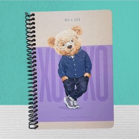 Gıpta Xoxo Spiralli Sert Kapak 17x24 120 Yp. Çizgili Defter