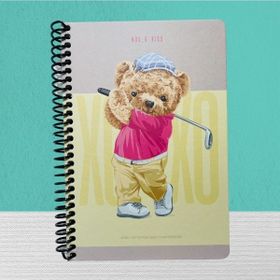 Gıpta Xoxo Spiralli Sert Kapak 17x24 120 Yp. Çizgili Defter