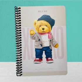Gıpta Xoxo Spiralli Sert Kapak 17x24 120 Yp. Çizgili Defter