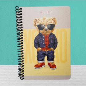 Gıpta Xoxo Spiralli Sert Kapak 17x24 120 Yp. Çizgili Defter