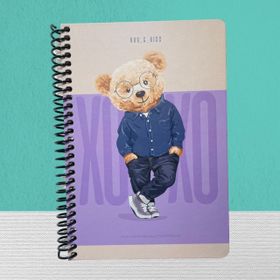 Gıpta Xoxo Spiralli Sert Kapak 17x24 120 Yp. Çizgili Defter