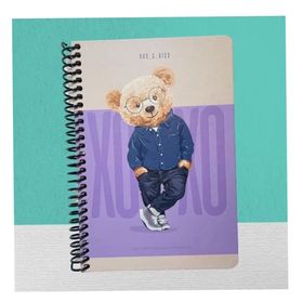 Gıpta Xoxo Spiralli Sert Kapak Defter 17x24 120 Yp. Kareli Defter