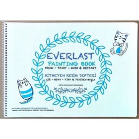 Gıpta Yıkanabilir 25X35 Bitmeyen Resim Defteri Everlast Resim Defteri