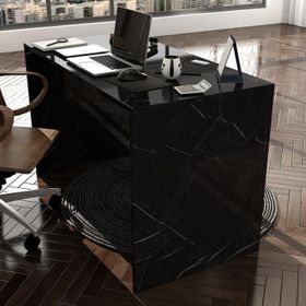 Givayo Crow Siyah 120x60x74 cm Çalışma Masası