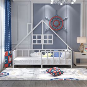 Givayo Wood's Home 100*200 Beyaz Montessori Yatak