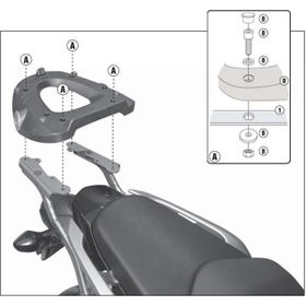 Givi 1109FZ Honda Integra 700 12-13 Arka Çanta Taşıyıcı