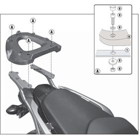 Givi 1109FZ Honda Integra 700 12-13 Arka Çanta Taşıyıcı