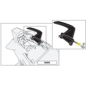 Givi 1132KIT Honda VFR 800 F 14-20 Yan Çanta Taşıyıcı Bağlantı Kiti