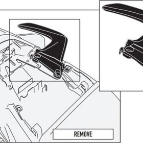 Givi 1132KIT Honda VFR 800 F 14-20 Yan Çanta Taşıyıcı Bağlantı Kiti