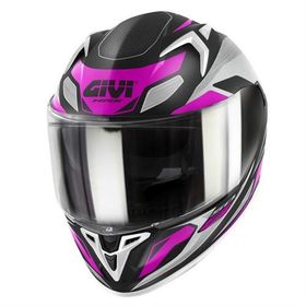 Givi 50.8 Brave Lady Full Face Mor Siyah Motosiklet Kaskı
