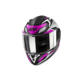 Givi 50.8 Brave Lady Full Face Mor Siyah Motosiklet Kaskı