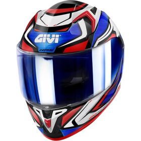 Givi 50.9 Atomic Beyaz Mavi Kırmızı Kask