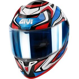 Givi 50.9 Atomic Full Face Siyah Gri Kırmızı Motosiklet Kaskı