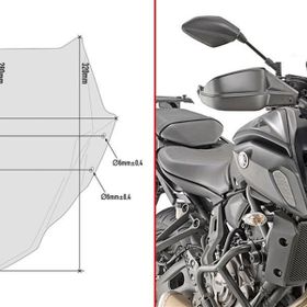 Givi A2140 Yamaha MT-07 18-20 Rüzgar Siperlik