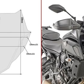Givi A2140 Yamaha MT-07 18-20 Rüzgar Siperlik