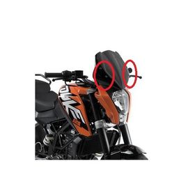 Givi A7701A KTM Duke 125-200-390 11-16 Rüzgar Siperlik Bağlantısı