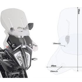 Givi AF7711 KTM 390-790-890 Rüzgar Siperlik