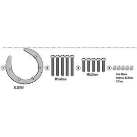 Givi BF78 KTM Depoüstü Çanta Arapatı