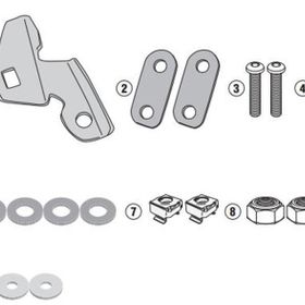 Givi D1163KIT Honda PCX 125 18-20 Rüzgar Siperlik Bağlantısı