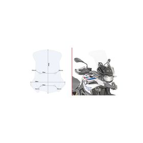 Givi D5127ST BMW F 750 GS - F 850 GS 18-19 Rüzgar Siperlik