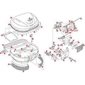 Givi E52 Z127 Çanta Kilit Amblem